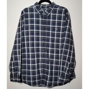 Men's C.E. Schmidt Workwear Size XL Long Sleeve Button‎ Up Plaid 0074